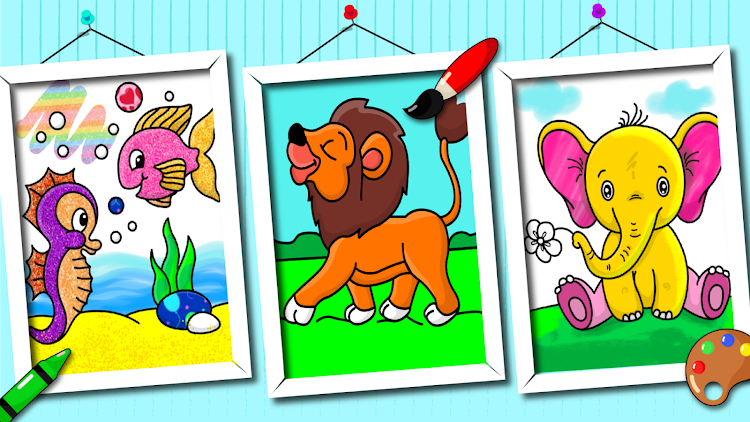 #5. Coloring Book Games for Kids (Android) By: GunjanApps Studios