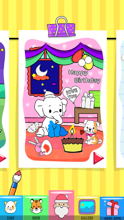 #6. Coloring Book Games for Kids (Android) By: GunjanApps Studios