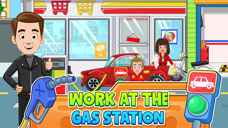 #2. My Town: Car Repair - Mechanic (Android) By: My Town Games Ltd