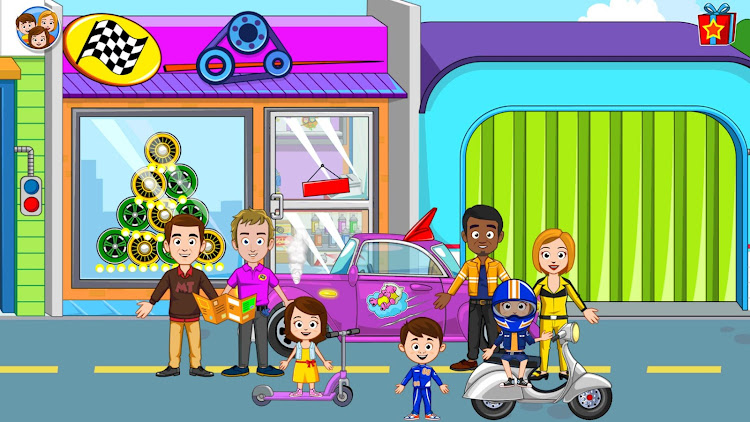 #5. My Town: Car Repair - Mechanic (Android) By: My Town Games Ltd