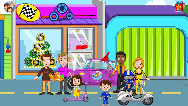 #10. My Town: Car Repair - Mechanic (Android) By: My Town Games Ltd