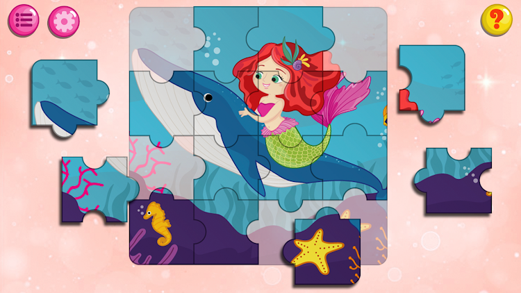 #4. Kids Puzzles Game Girls & Boys (Android) By: GunjanApps Studios