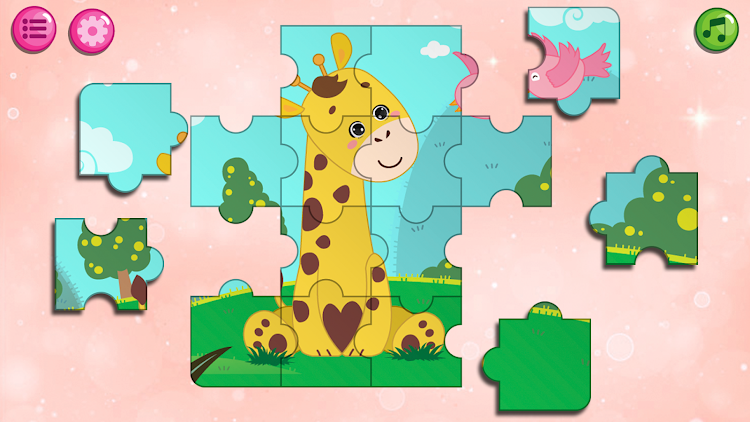 #8. Kids Puzzles Game Girls & Boys (Android) By: GunjanApps Studios