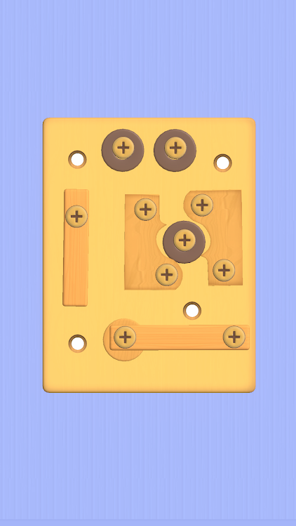 #4. Nuts & bolts wood puzzle game (Android) By: Crawler Cove Studio