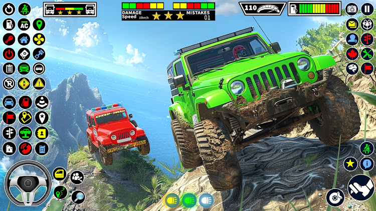 #3. Offroad Jeep Driving Adventure (Android) By: Awesome Games Studios