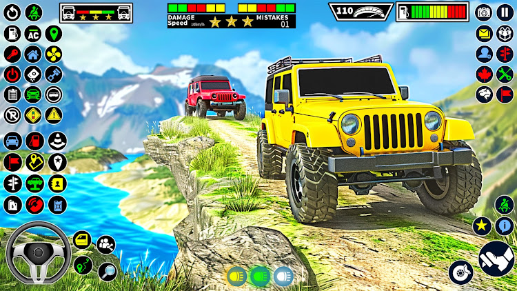 #4. Offroad Jeep Driving Adventure (Android) By: Awesome Games Studios