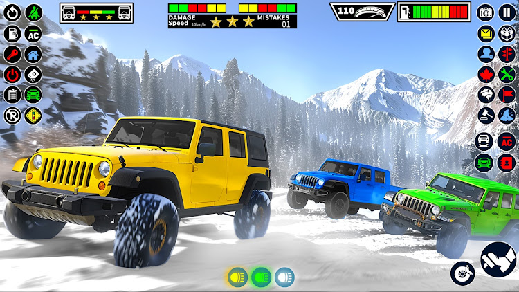 #7. Offroad Jeep Driving Adventure (Android) By: Awesome Games Studios