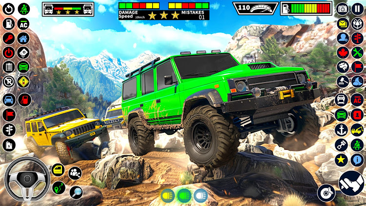 #9. Offroad Jeep Driving Adventure (Android) By: Awesome Games Studios