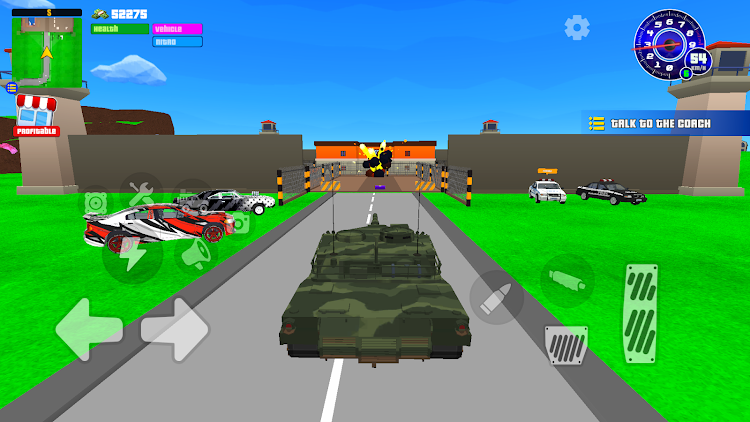 #9. Gangs Wars: Pixel Shooter RP (Android) By: playducky.com