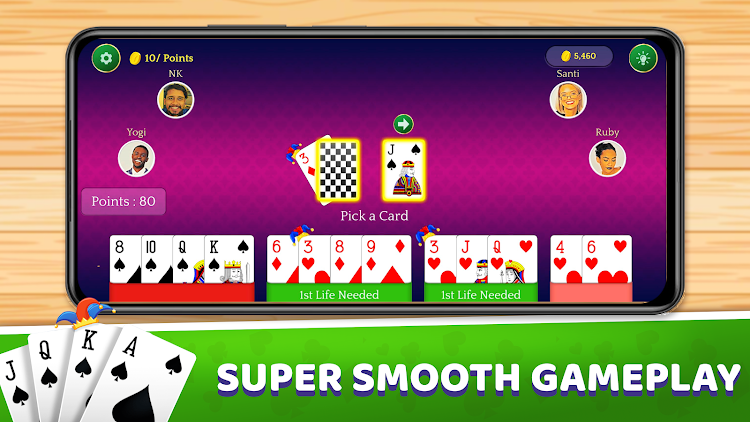 #2. Indian Rummy (Android) By: Yarsa Games