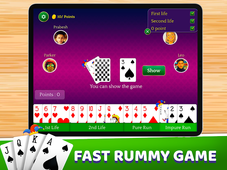 #9. Indian Rummy (Android) By: Yarsa Games