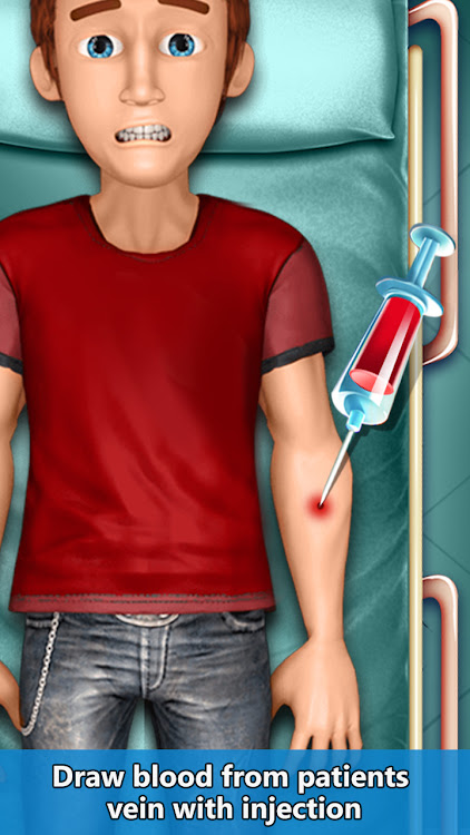 #6. Injection Hospital Doctor Game (Android) By: YoYo Fun Games