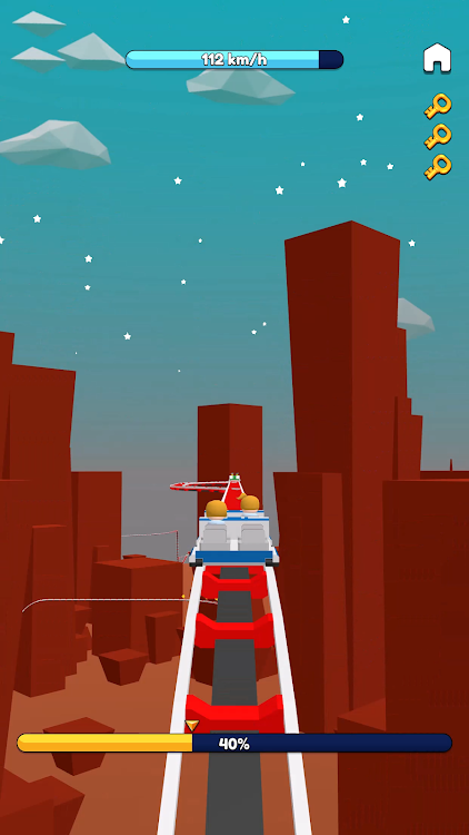 #2. Infinite Coaster (Android) By: Byte Crafts