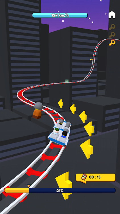 #4. Infinite Coaster (Android) By: Byte Crafts