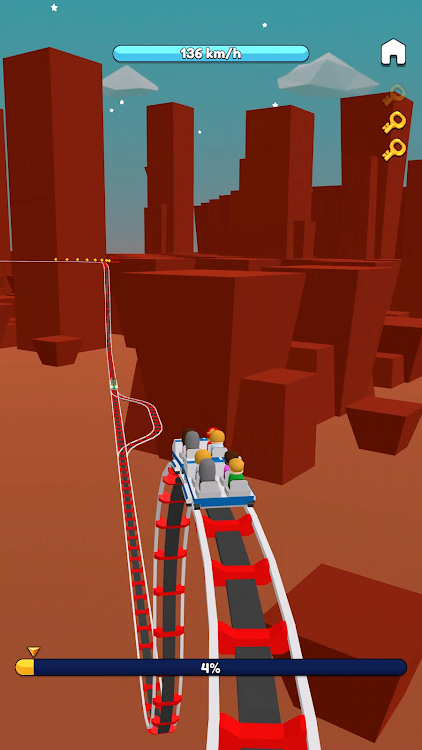 #5. Infinite Coaster (Android) By: Byte Crafts