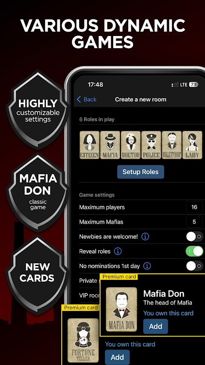 #4. Mafia Online With Video Chat (Android) By: Mafia Game Lab