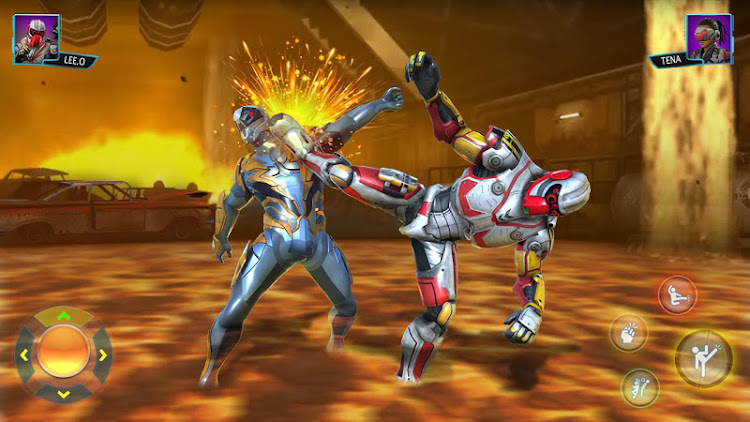 #4. Robot Fighting Game 3D (Android) By: Standard Games Studios