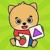 Toddler flashcards for kids icon