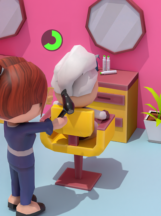 #10. Salon Time (Android) By: Shark Fin Studios