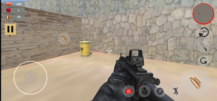 #2. Counter terrorist game 2024 (Android) By: Easy games studio