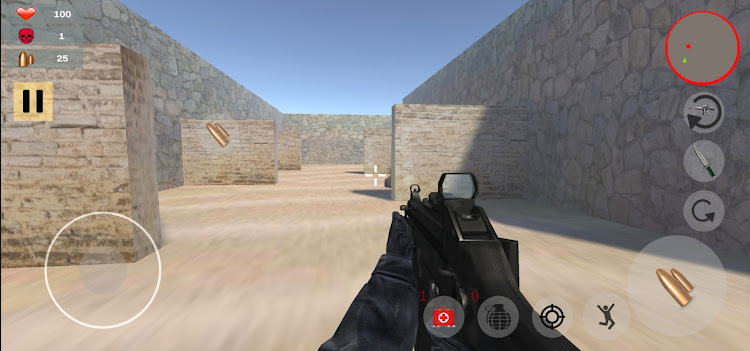 #6. Counter terrorist game 2024 (Android) By: Easy games studio