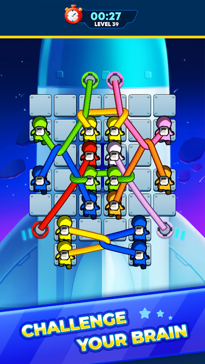 #2. Space Climber: Untangle Puzzle (Android) By: MG_Soft