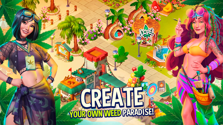 #7. Hemp Paradise: Weed Farm Games (Android) By: Redhood Games