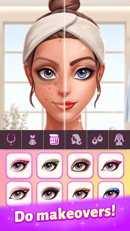 #2. Love Rebirth : Merge Makeover (Android) By: Rosecrab