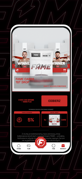 #3. FAME MMA APP (Android) By: GameDev Tube