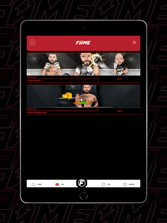 #6. FAME MMA APP (Android) By: GameDev Tube