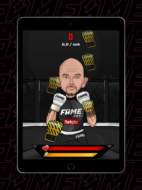 #9. FAME MMA APP (Android) By: GameDev Tube