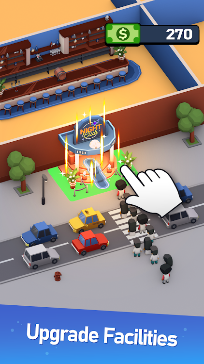 #5. Nightclub Tycoon: Idle Empire (Android) By: Iteration One GmbH