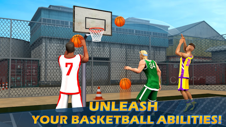 #3. Dunk Smash: Basketball Games (Android) By: 1der Sports