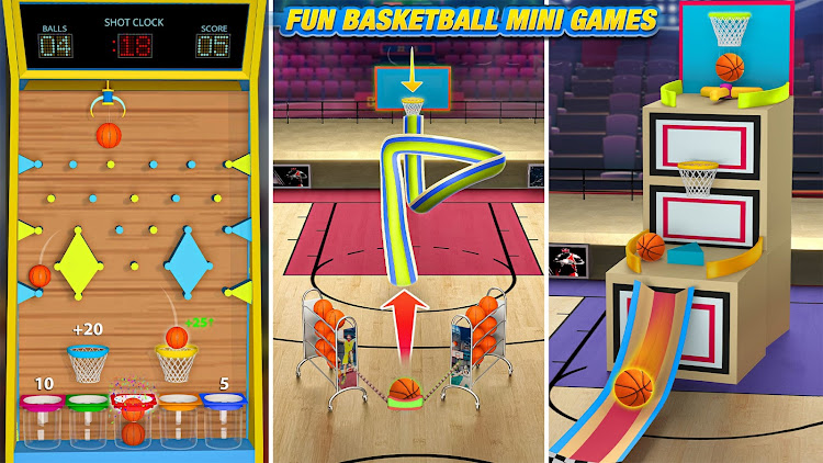 #6. Dunk Smash: Basketball Games (Android) By: 1der Sports