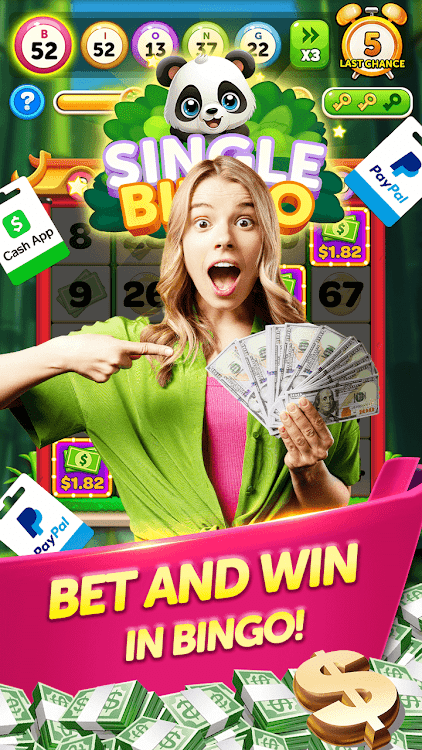 #2. Panda Bingo Mania: Super Win (Android) By: ferrDev