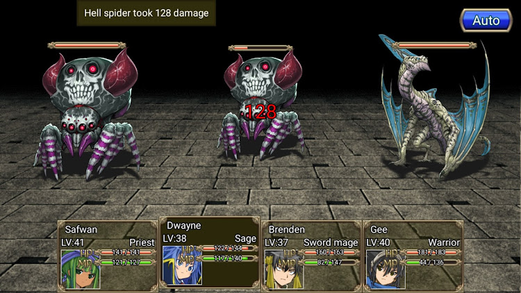 #2. Dungeon RPG -Abyssal Dystopia- (Android) By: シフトアップネット