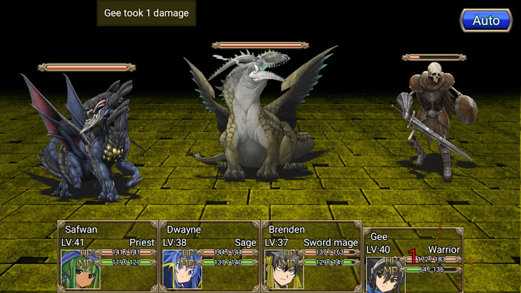 #5. Dungeon RPG -Abyssal Dystopia- (Android) By: シフトアップネット