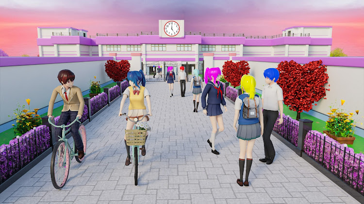 #4. Anime Girl High School Story (Android) By: Elpis Games