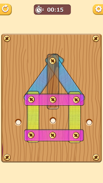 #2. Nutty Puzzles: Screw and Solve (Android) By: FirstFun Studio