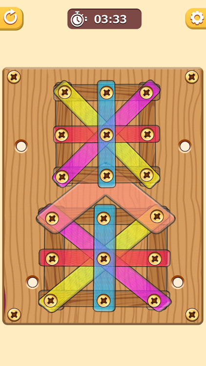 #6. Nutty Puzzles: Screw and Solve (Android) By: FirstFun Studio