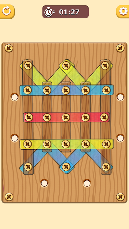 #7. Nutty Puzzles: Screw and Solve (Android) By: FirstFun Studio