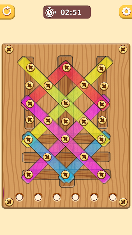 #8. Nutty Puzzles: Screw and Solve (Android) By: FirstFun Studio