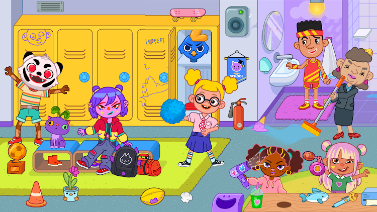 #8. Pepi School: Playful Learning (Android) By: Pepi Play