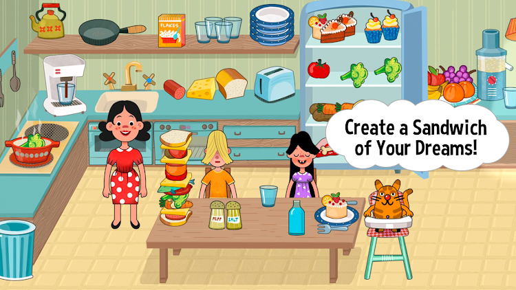 #3. Pepi House: Happy Family (Android) By: Pepi Play