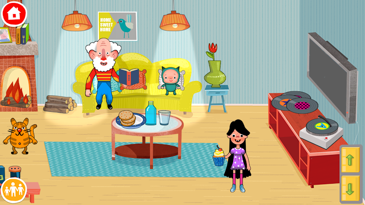 #6. Pepi House: Happy Family (Android) By: Pepi Play