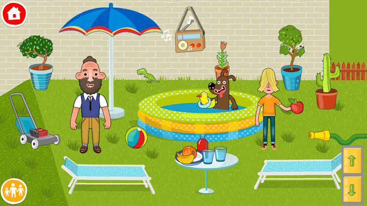 #8. Pepi House: Happy Family (Android) By: Pepi Play