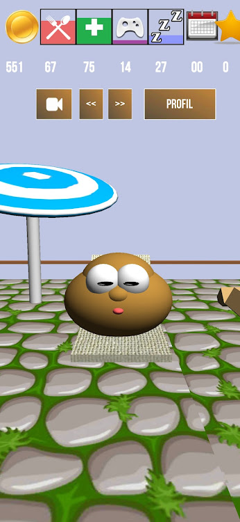 #9. Potaty 3D Home (Android) By: Cartoon Game