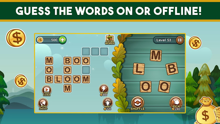 #9. Word Nut - Word Puzzle Games (Android) By: Super Lucky Games LLC