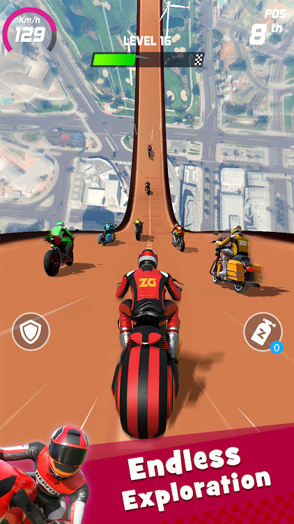 #2. Bike Race: Racing Game (Android) By: Zego Global Pte