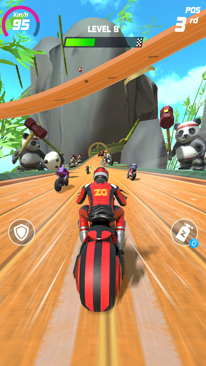 #3. Bike Race: Racing Game (Android) By: Zego Global Pte